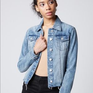 BLANKNYC Distressed Denim Jean Jacket